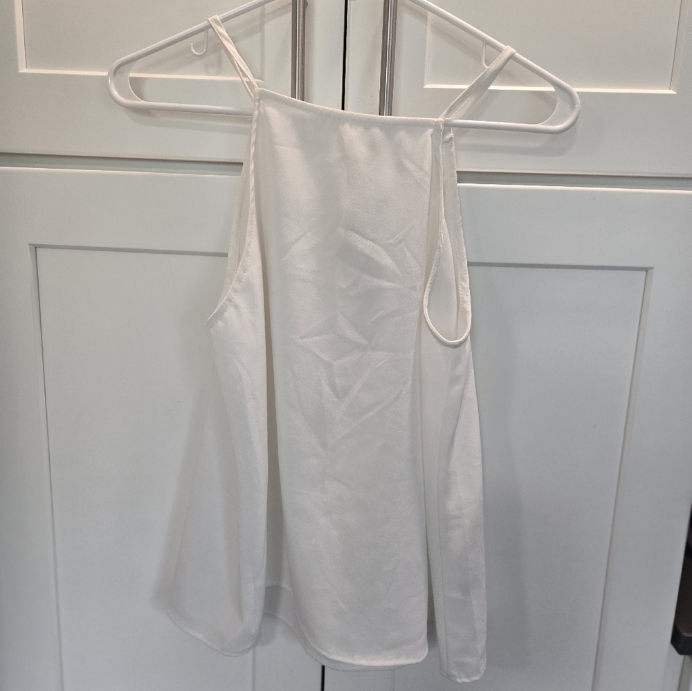 BP Sheer White Loose Fit Tank Top NWOT